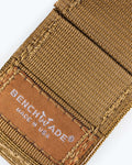 Coyote MOLLE® Folder Pouch - Heavy Stitching Detail Close-Up | Benchmade Knife Co.