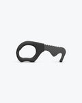 Black Benchmade 7 Hook with Serrated Cutting Edge - Side Profile | Benchmade Knife Co.