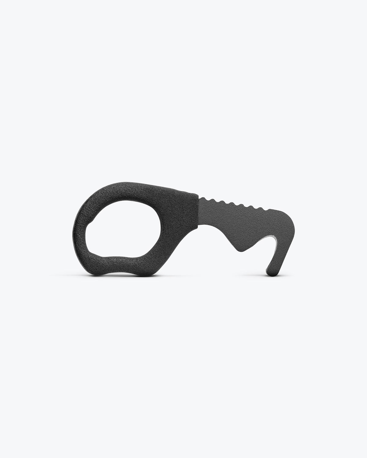 Black Benchmade 7 Hook with Serrated Cutting Edge - Side Profile | Benchmade Knife Co.