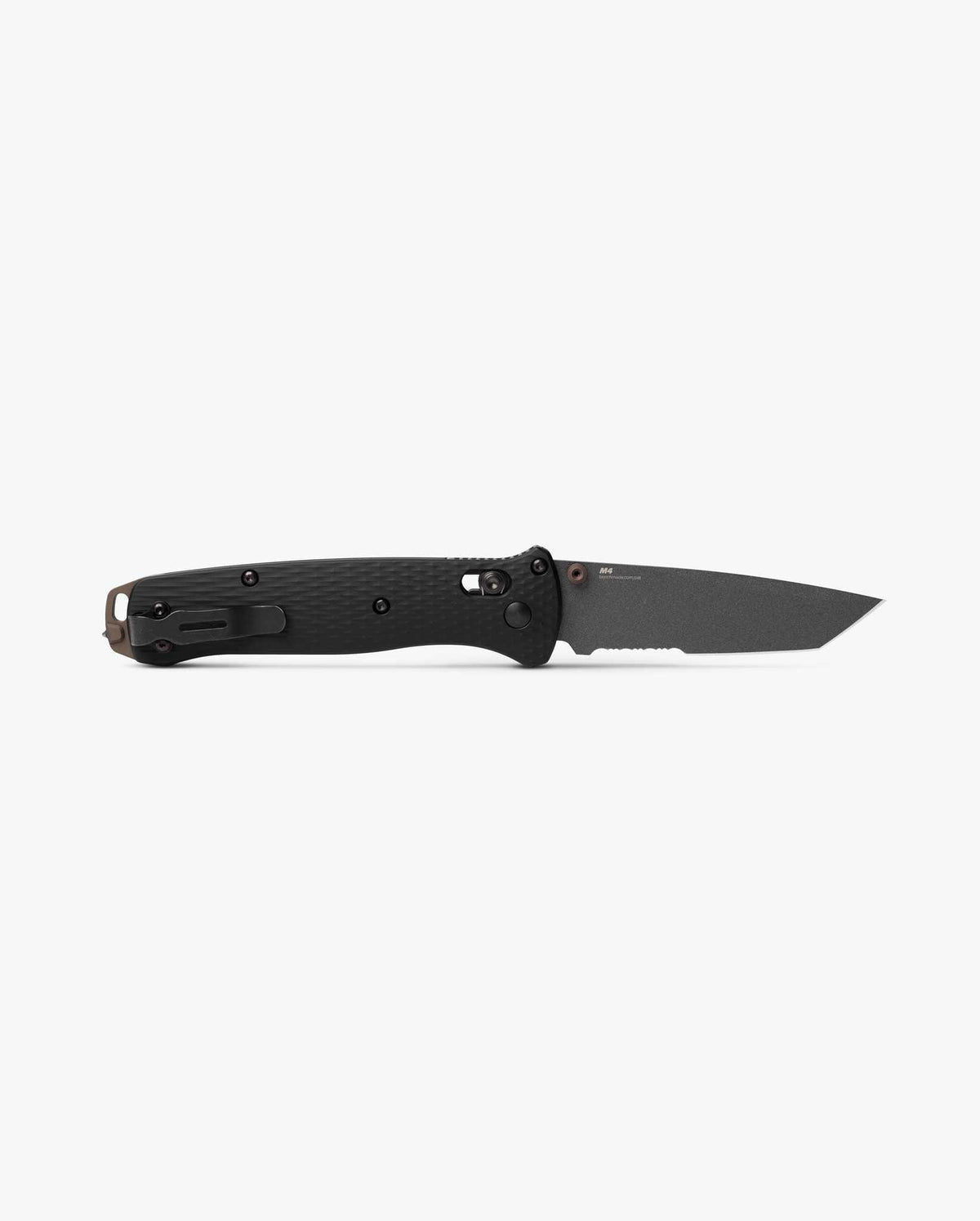 Bailout® Black Aluminum SGY Tanto - Back Profile Open | Benchmade Knife Co.