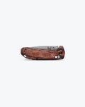 Benchmade North Fork Stabilized Wood Drop-point - Closed Profile View | Benchmade Knife Co.