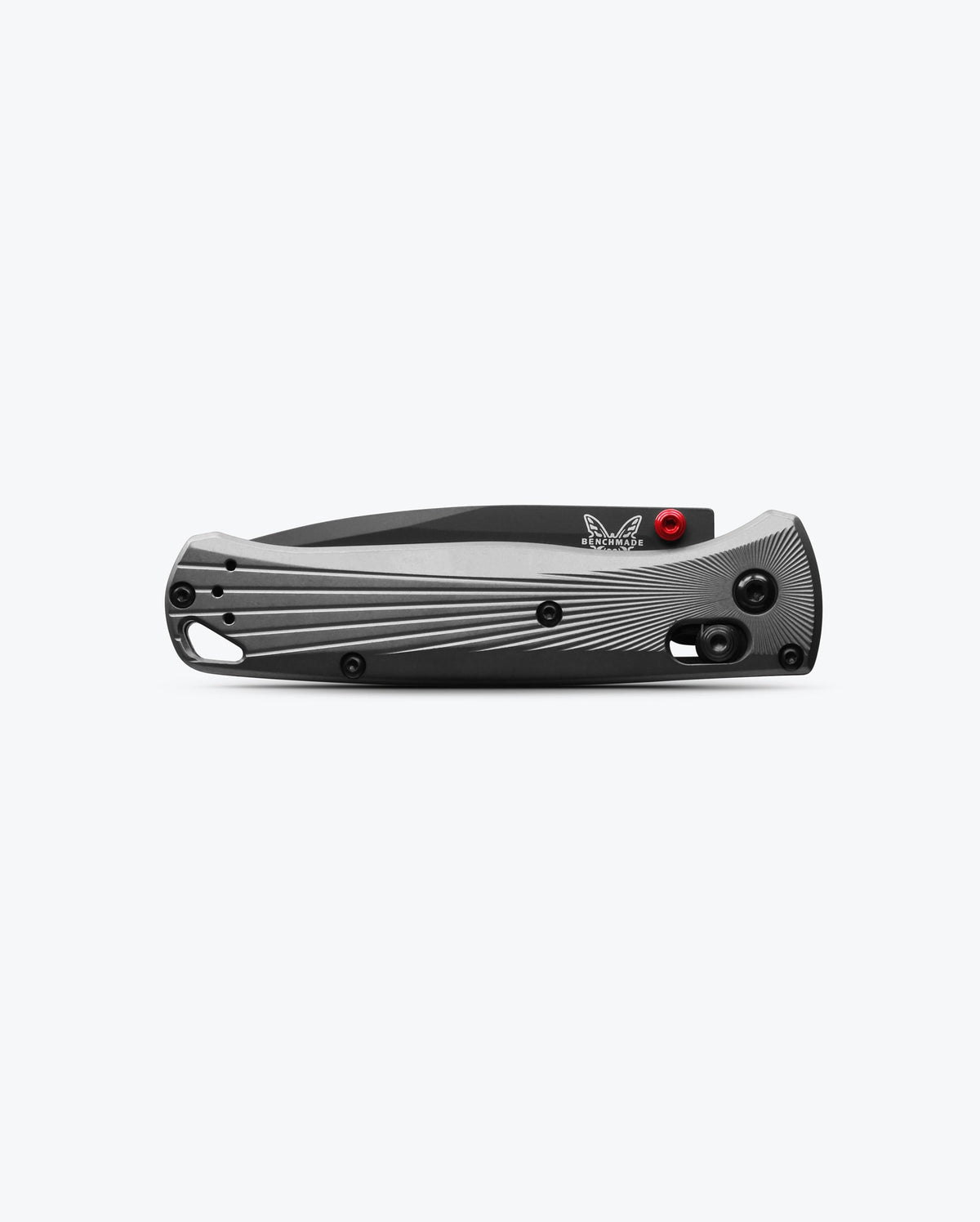 Bugout® Gray Aluminum knife closed front profile view - Benchmade Knife Co.