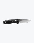 Mini Barrage® Black Valox® 585 - Open Position Back View | Benchmade Knife Co.