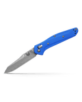 Blue Damascus 945 Mini Osborne Custom - Back Handle View | Benchmade Knife Co.