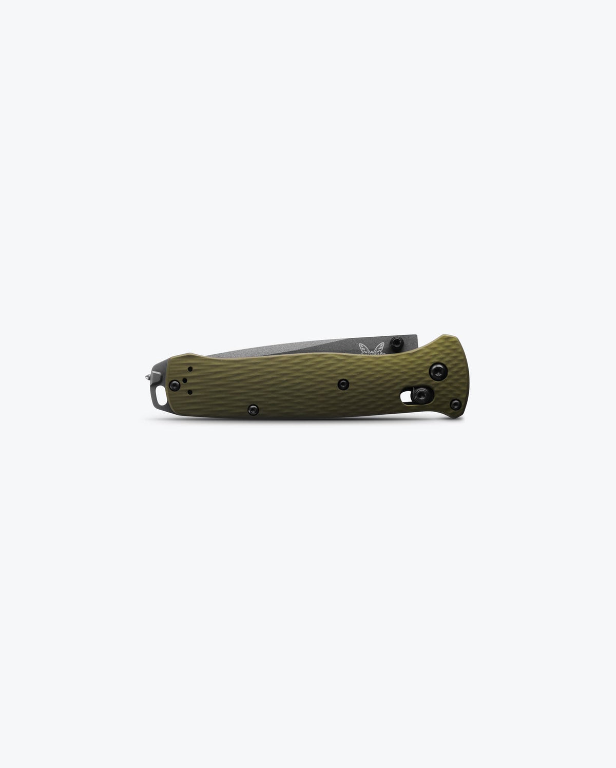 Benchmade Bailout® Woodland Green Aluminum Folding Knife - Front Closed View | Benchmade Knife Co.