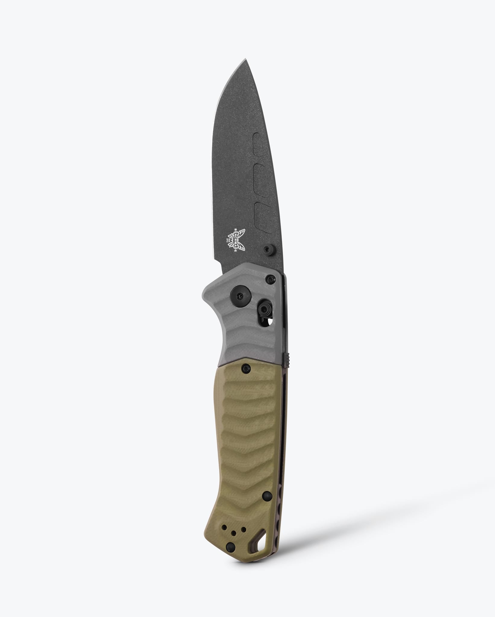 593BK P.S.K.™ in Gray & OD Green G10 – Spring-Assisted Outdoors