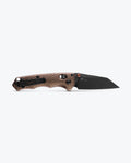 Benchmade Full Immunity™ Flat Dark Earth Wharncliffe - Open Back View | Benchmade Knife Co.