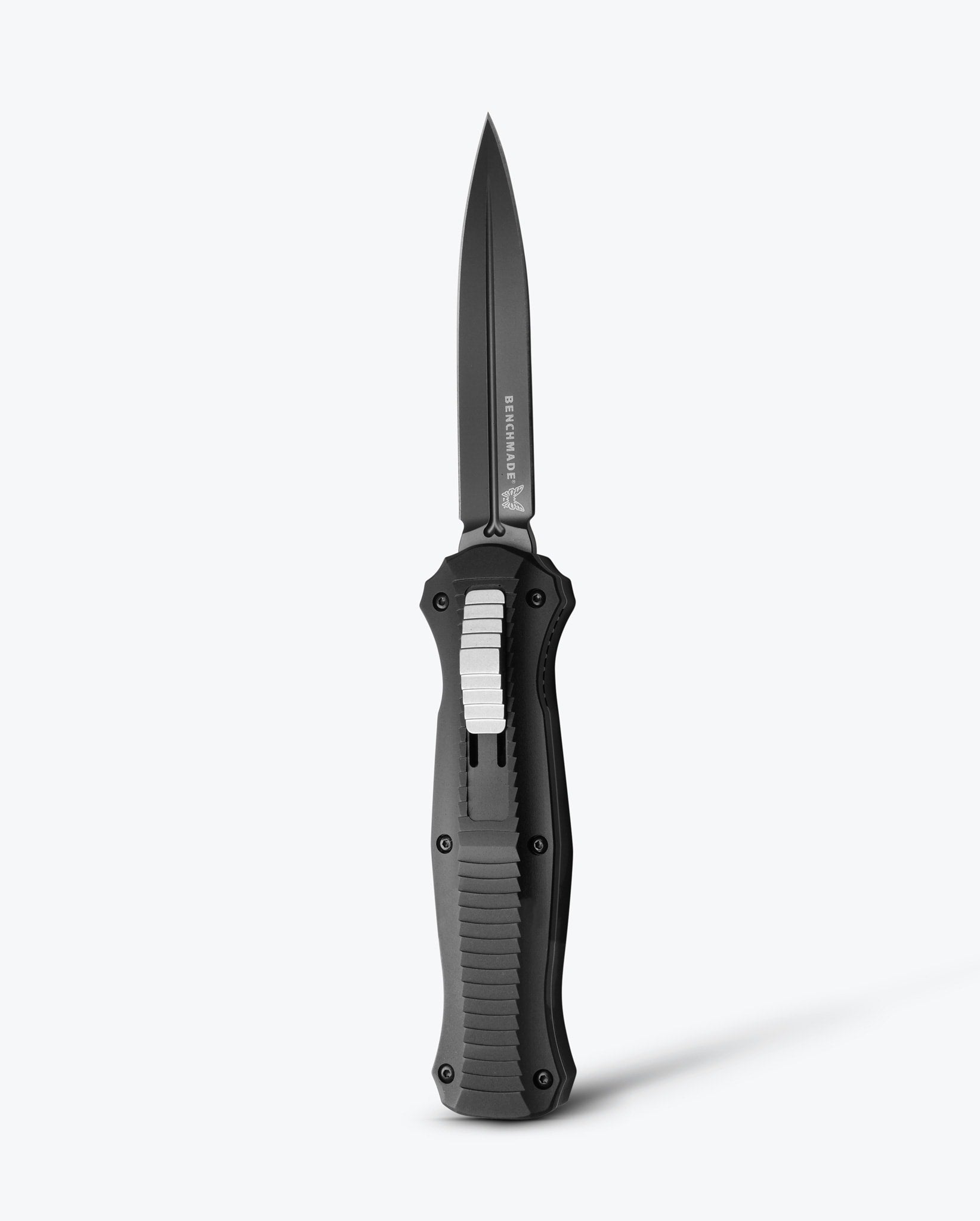 3300BK Infidel Tactical Knife - Black Aluminum OTF Dagger