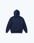 Navy Heavy Butterfly Pullover Hoodie - Back View Clean Design | Benchmade Knife Co.