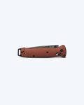 Bailout® Burnt Copper Aluminum BK Tanto - Closed Position Side View | Benchmade Knife Co.