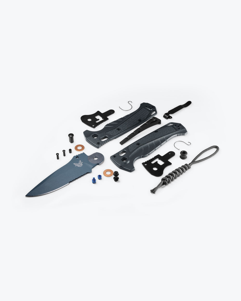 Benchmade Adira™ Knife Components - Exploded Assembly View | Benchmade Knife Co.