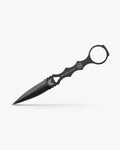 Black SOCP® Dagger Sand Sheath tactical knife angled profile view - Benchmade Knife Co.