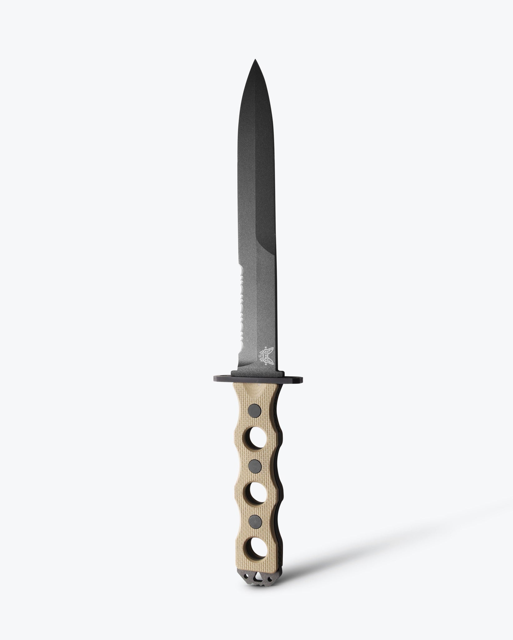 Versatile 185SBK-1 SOCP® Fixed Blade - Desert Tan G10 | Benchmade