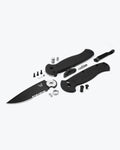 AFO II Black Aluminum Components - Exploded Parts Assembly | Benchmade Knife Co.