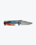 Benchmade Adira Depth Blue Grivory Drop-point Open - Side Profile | Benchmade Knife Co.