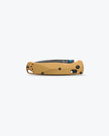 Bugout® Burnt Brass Aluminum - Closed Profile View | Benchmade Knife Co.
