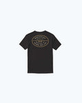 Black Knots SS Tee - Back view showing rope knot graphic design | Benchmade Knife Co.