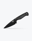 Dacian™ Black Micarta Tactical Knife - Side Profile | Benchmade Knife Co.