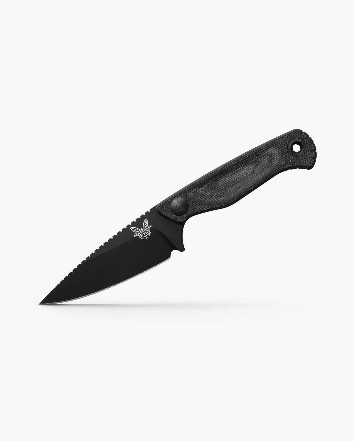 Dacian™ Black Micarta Tactical Knife - Side Profile | Benchmade Knife Co.