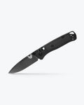 Black Mini Bugout® CF-Elite® Folding Knife - Side Profile Open | Benchmade Knife Co.