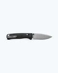 Custom BUGOUT® back view knife opened - Damascus Steel Blade | Benchmade Knife Co.