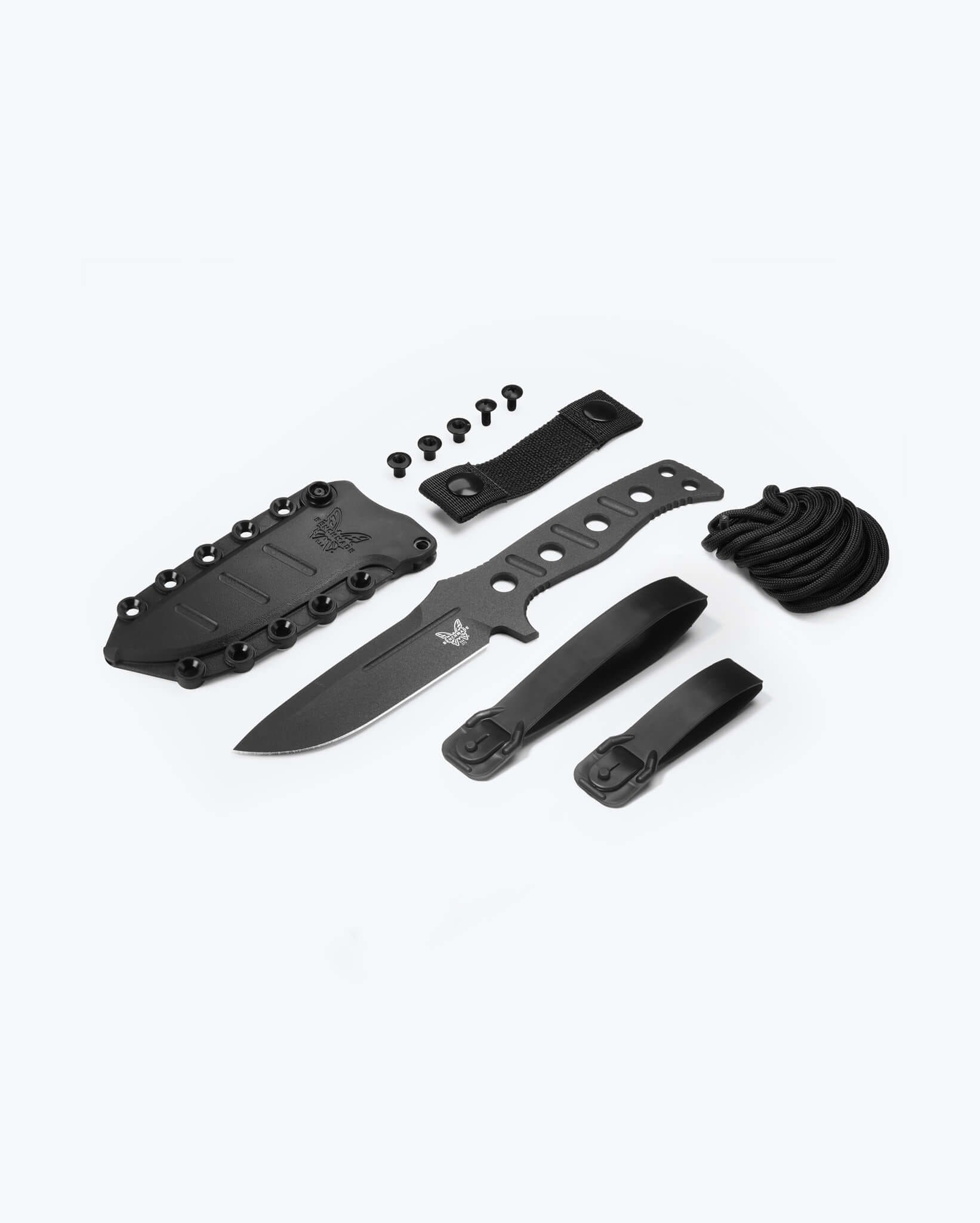 Benchmade Fixed Adamas® Black | MagnaCut® Tactical Knife