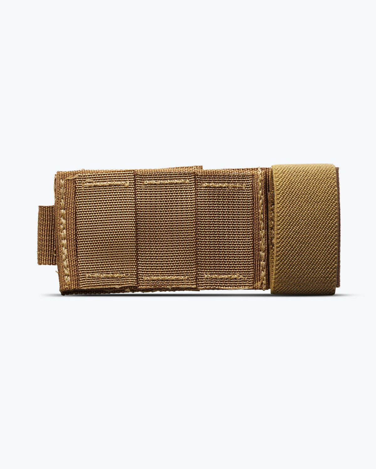 Coyote Nylon 7 Hook Pouch - MOLLE Compatible Back View | Benchmade Knife Co.