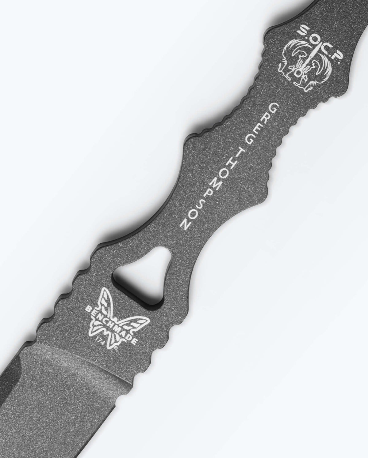Seventh product image showing a close up of knife