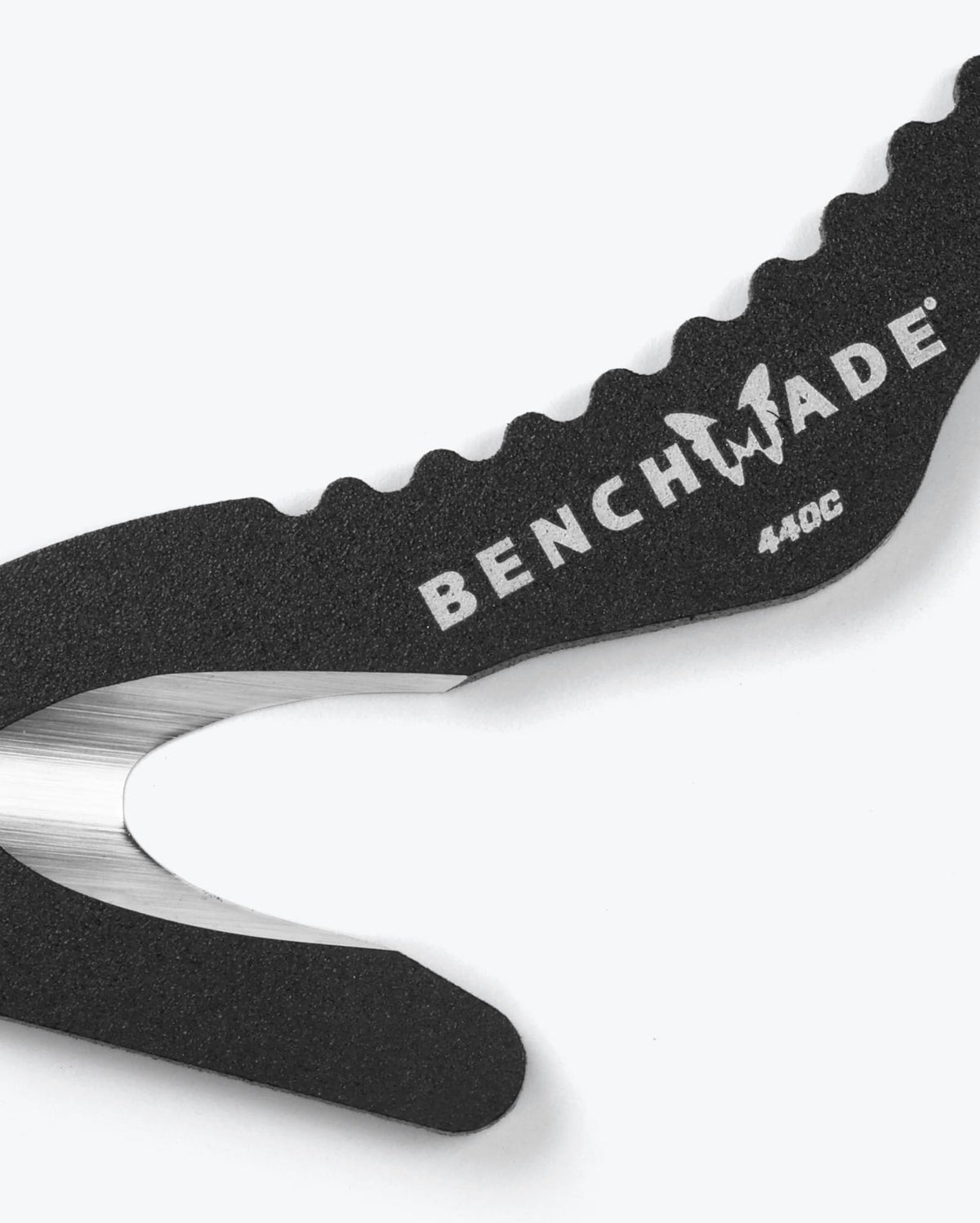 Benchmade Logo and 440C Steel Marking - Close-up Detail | Benchmade Knife Co.
