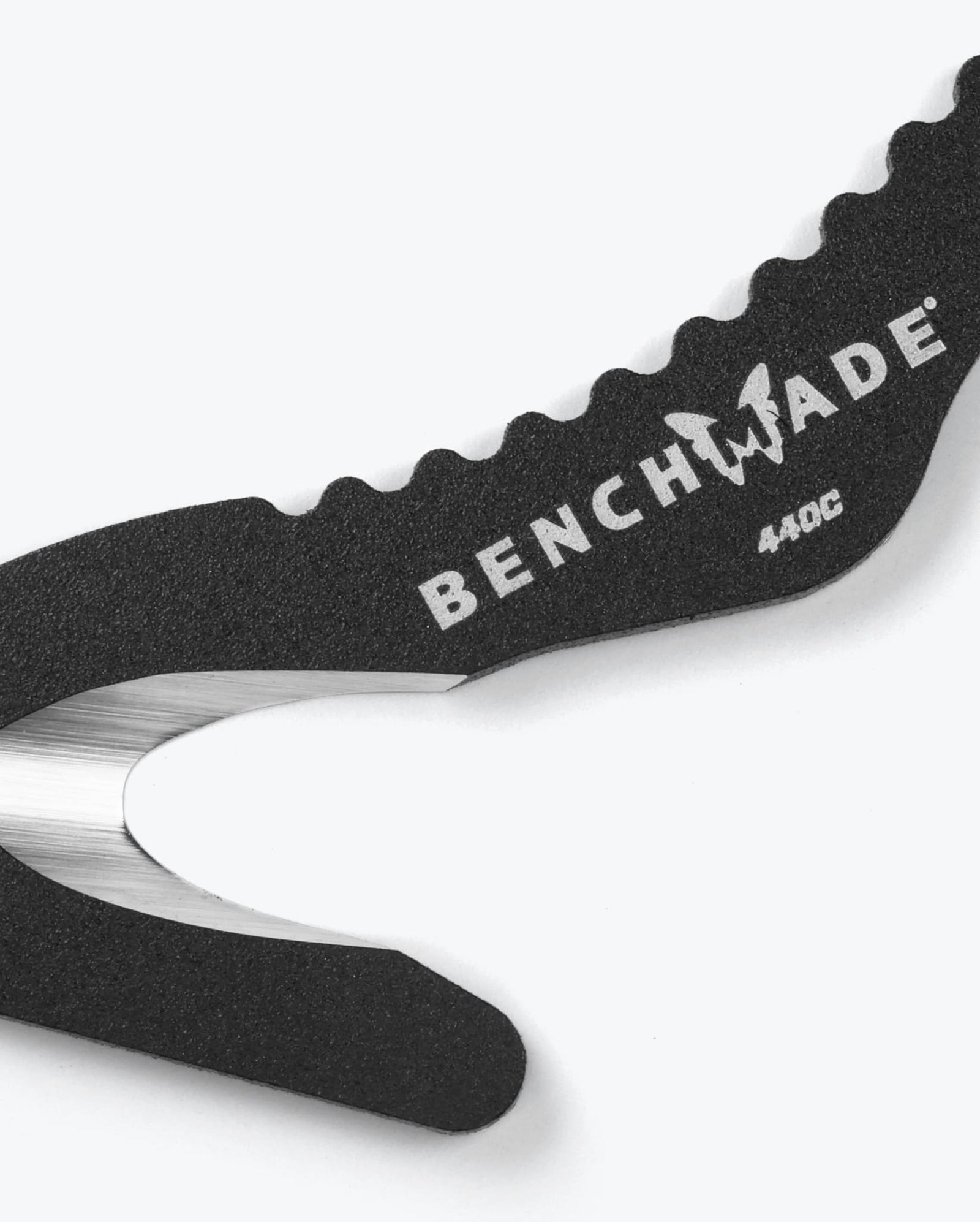 Benchmade Logo and 440C Steel Marking - Close-up Detail | Benchmade Knife Co.