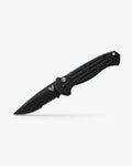 AFO II Black Aluminum Automatic Knife - Open Angled View | Benchmade Knife Co.