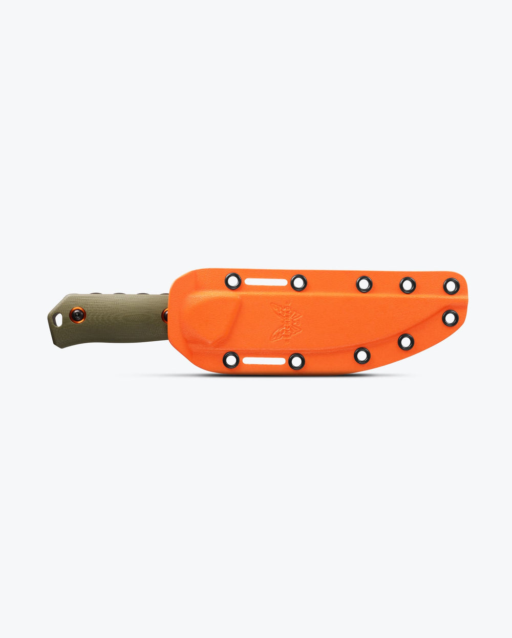 Raghorn® OD Green G10 Hunting Knife in Orange Kydex Sheath | Benchmade Knife Co.
