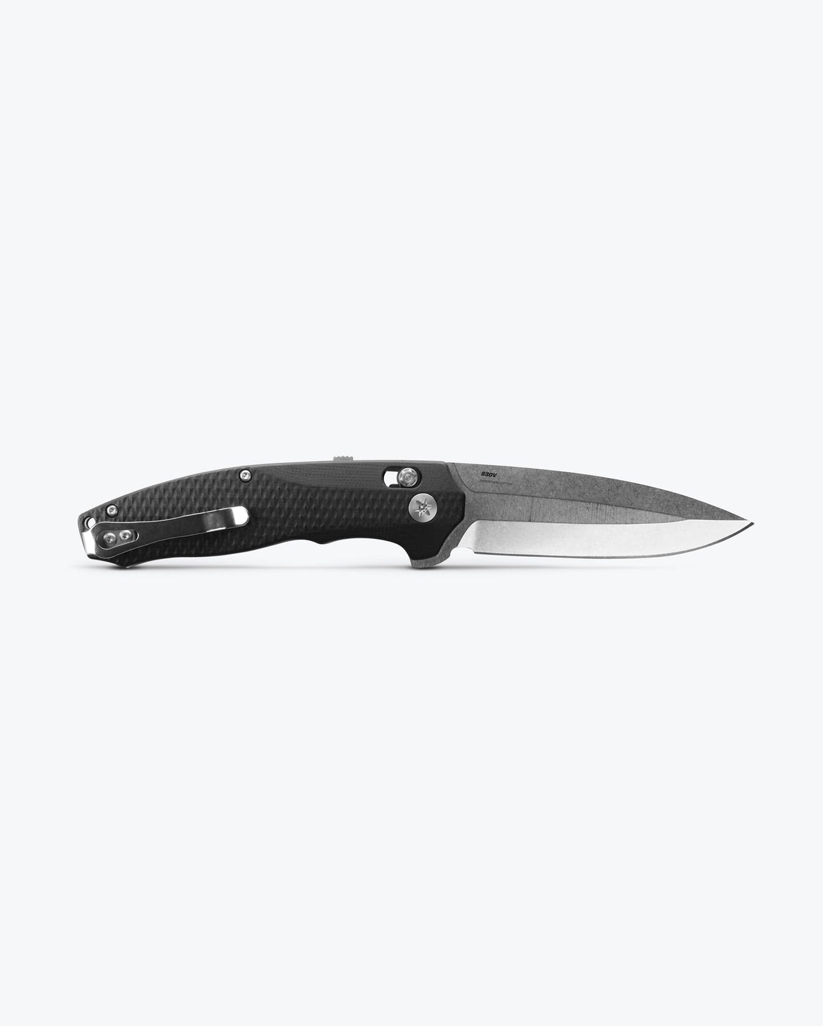 Vector® Black G10 Folding Knife - Full Open Side View | Benchmade Knife Co.