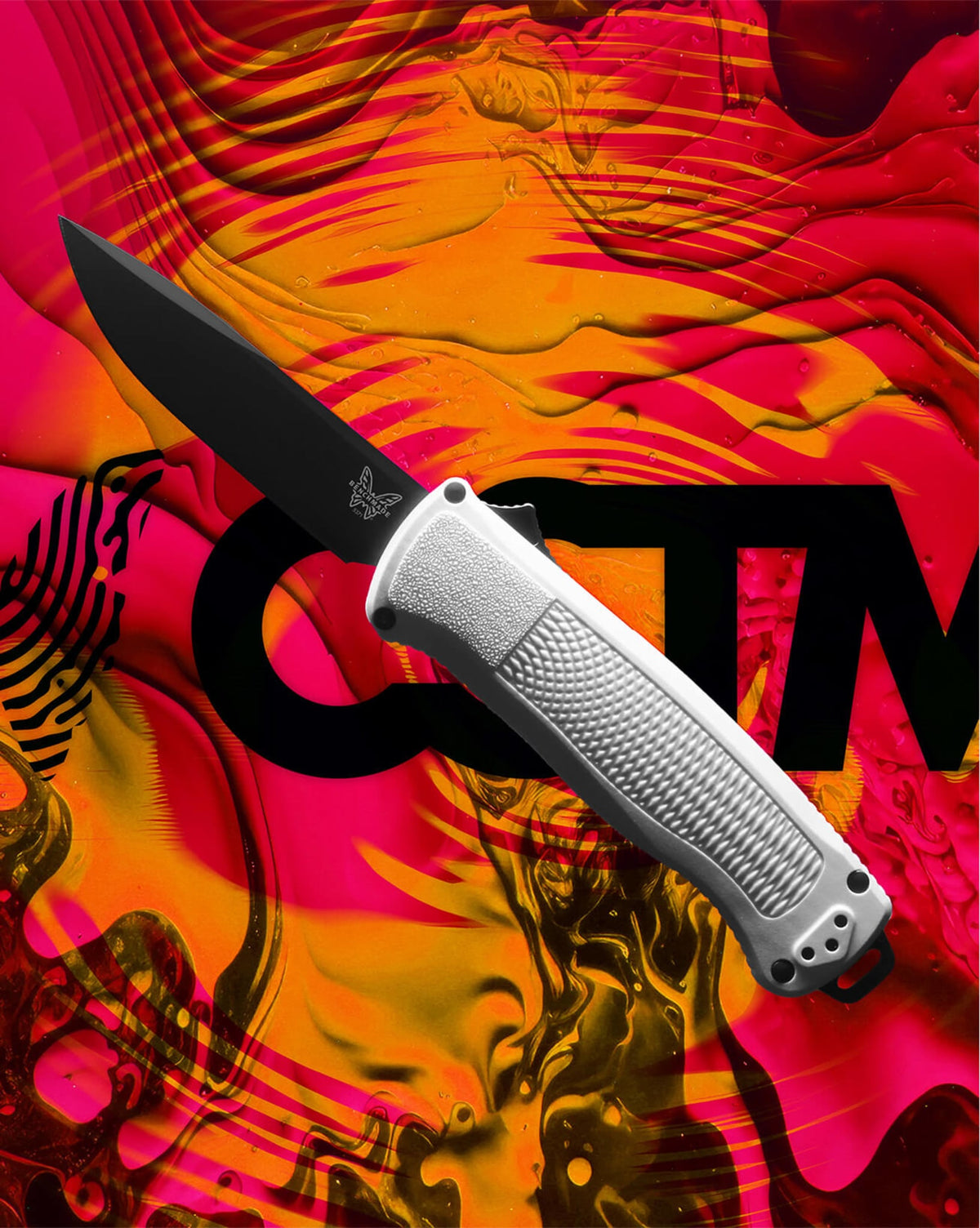 Custom Shootout® CSTM Branding Detail - Creative Layout | Benchmade Knife Co.