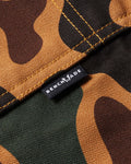 Duck Camo Heavyweight Canvas Knife Roll Apron - Woven Benchmade Label Detail | Benchmade Knife Co.