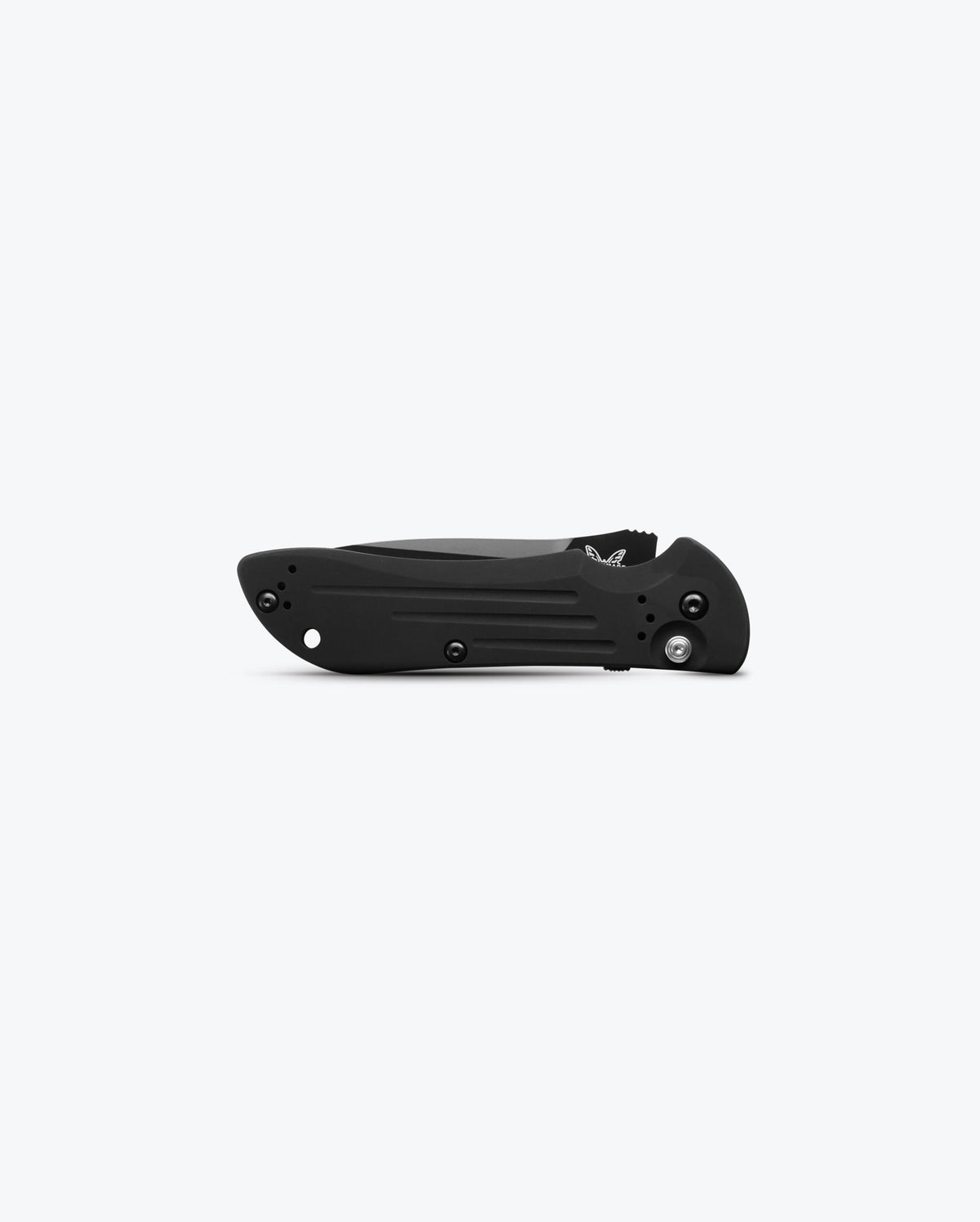 Black Auto Stryker® Tactical Knife - Closed Side Profile | Benchmade Knife Co.