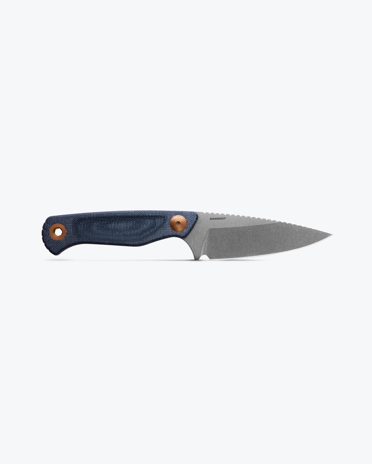 Benchmade Dacian™ Blue Denim Micarta Handle - Full Profile View | Benchmade Knife Co.