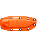 Orange Boltaron 15002 Sheath - Flat Lay Side Profile | Benchmade Knife Co.