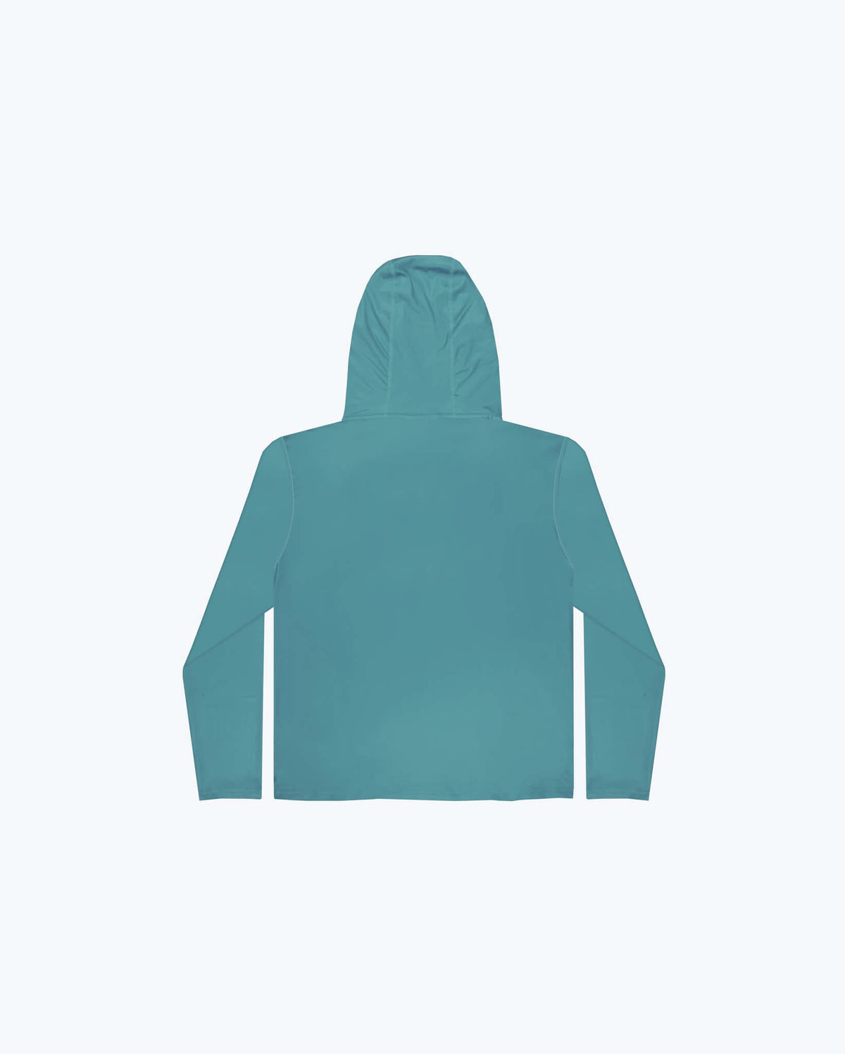 Depth Blue Sun Hoodie - Close-Up Fabric Texture with White Benchmade Butterfly Logo Detail | Benchmade Knife Co.