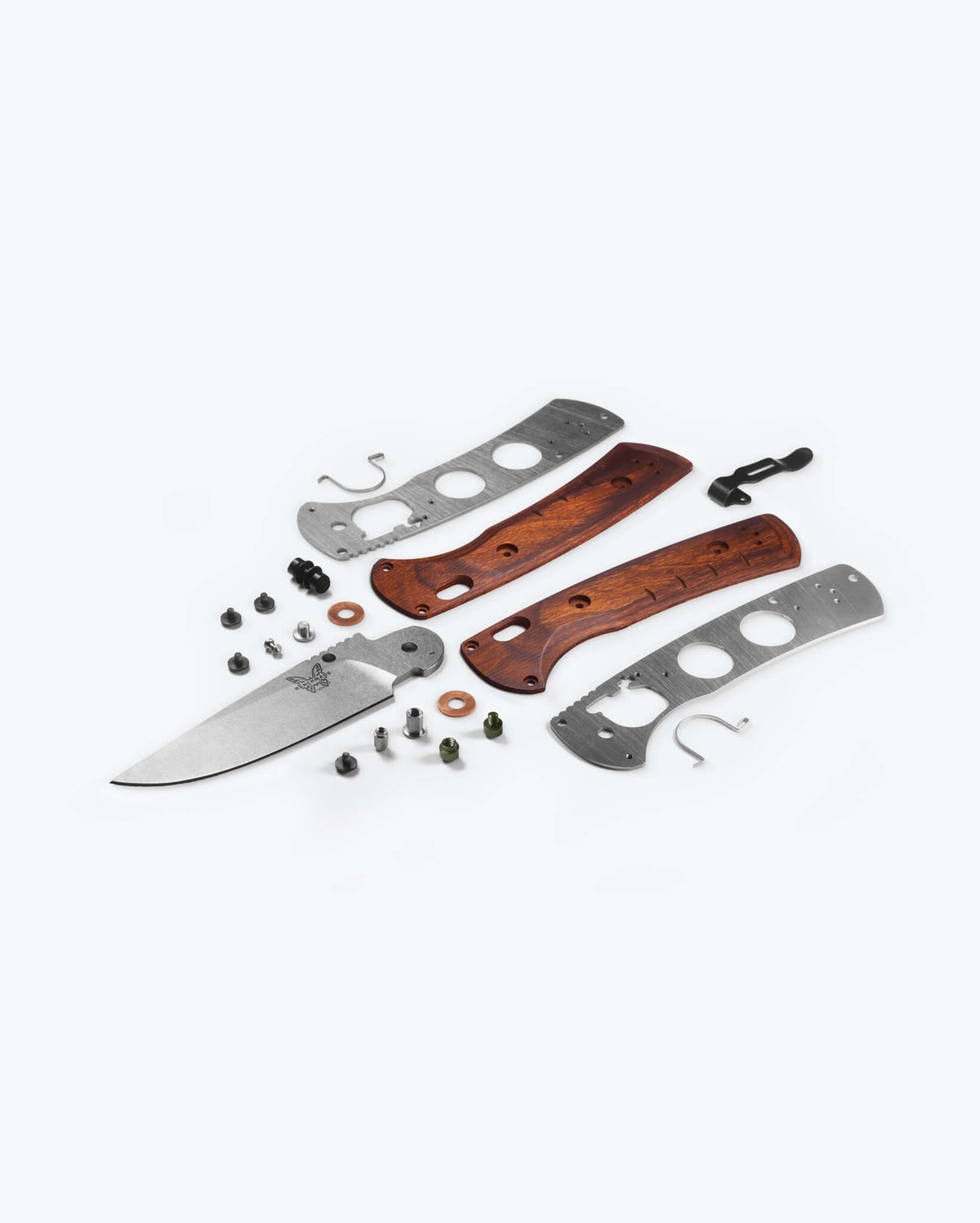 Eighth product image showing an exploded view of the knife