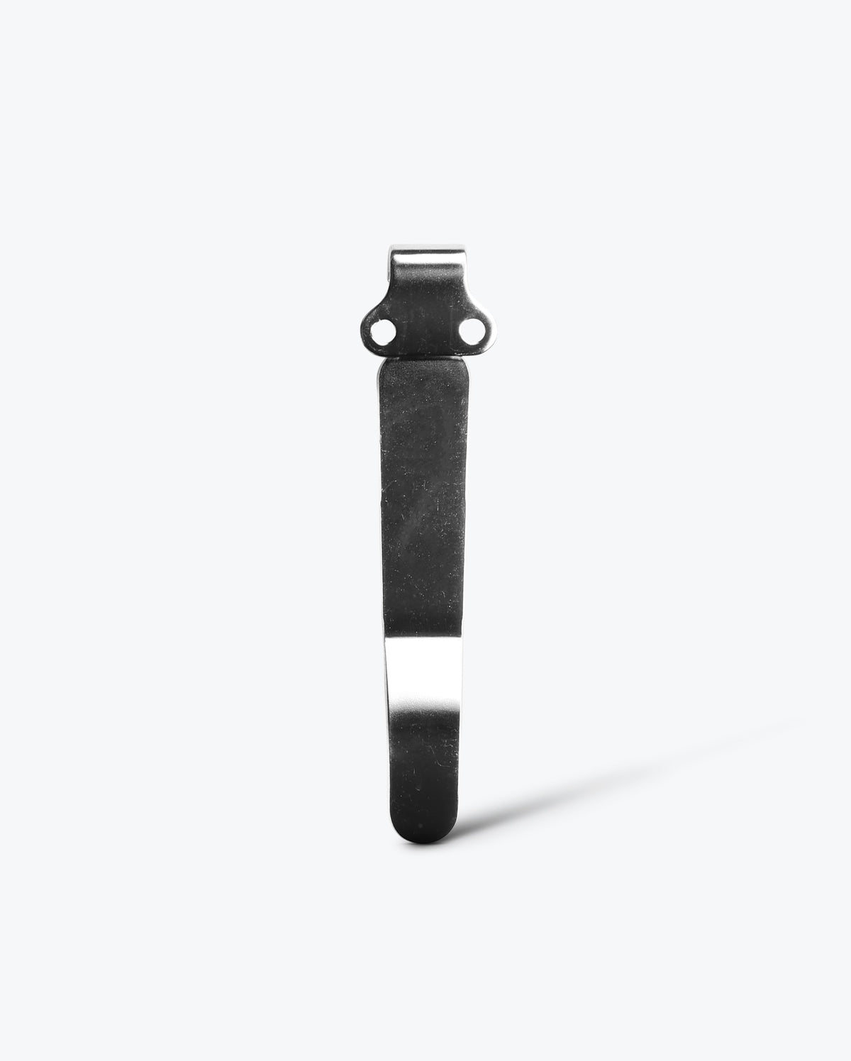 Satin Steel Deep-Carry Pocket Clip - Side Profile | Benchmade Knife Co.