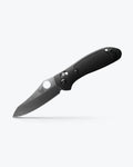 Benchmade Griptilian® Black Grivory® Sheepsfoot - Angled Profile | Benchmade Knife Co.