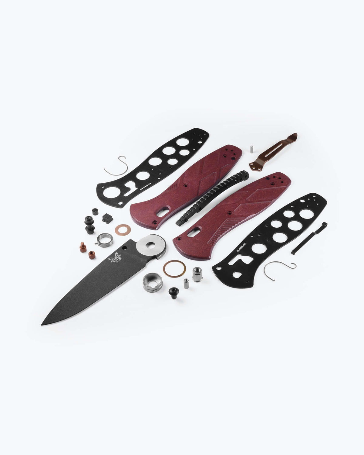 Redstone Barrage® 581 Components - Exploded Parts View | Benchmade Knife Co.
