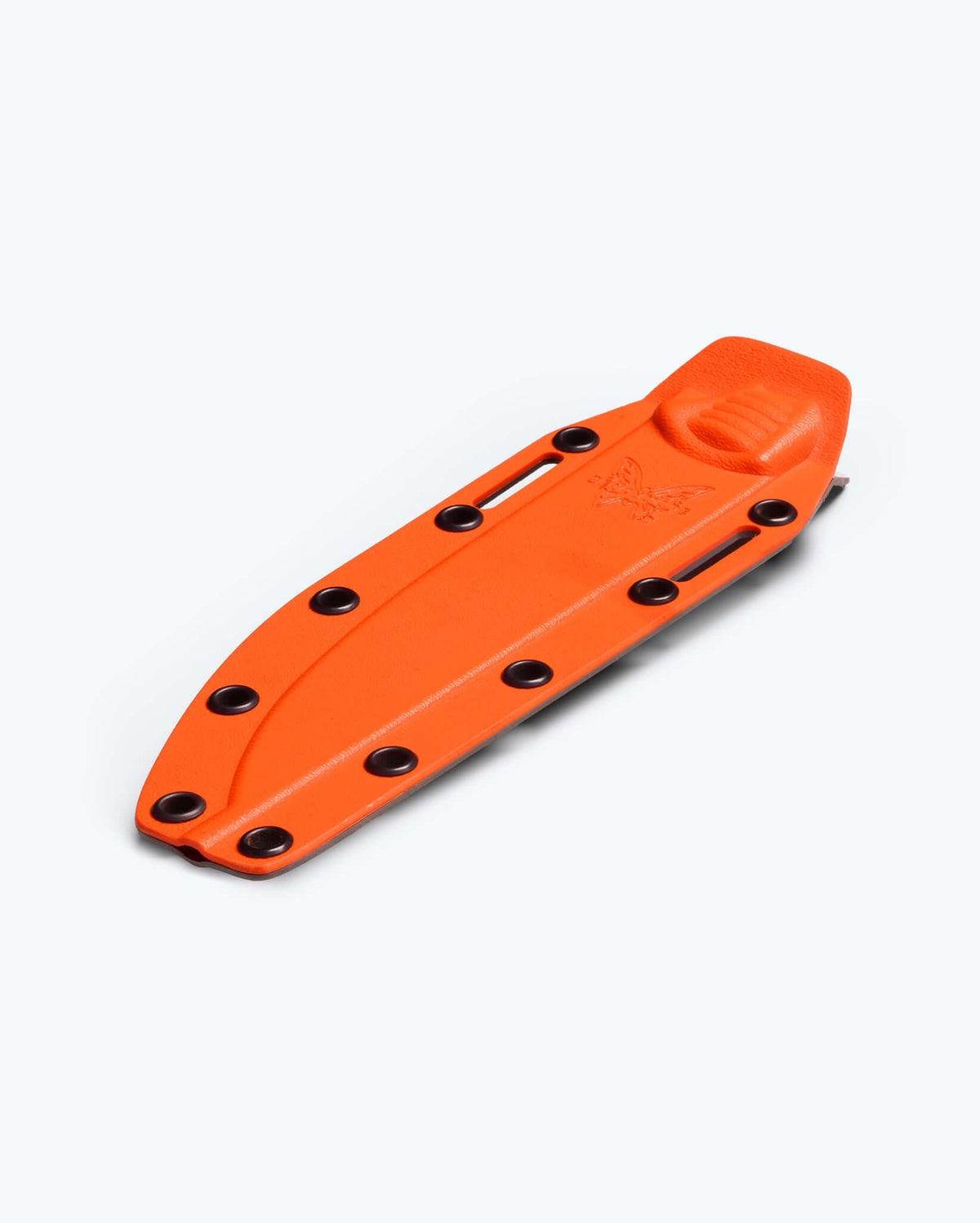 Orange Boltaron 15500-04 Meatcrafter Sheath - Flat Lay Front | Benchmade Knife Co.