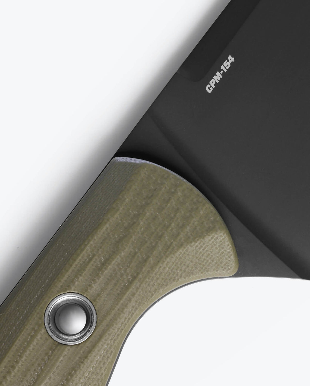 Chef Knife | OD Green G10 - CPM-154 Steel Blade Detail | Benchmade Knife Co.