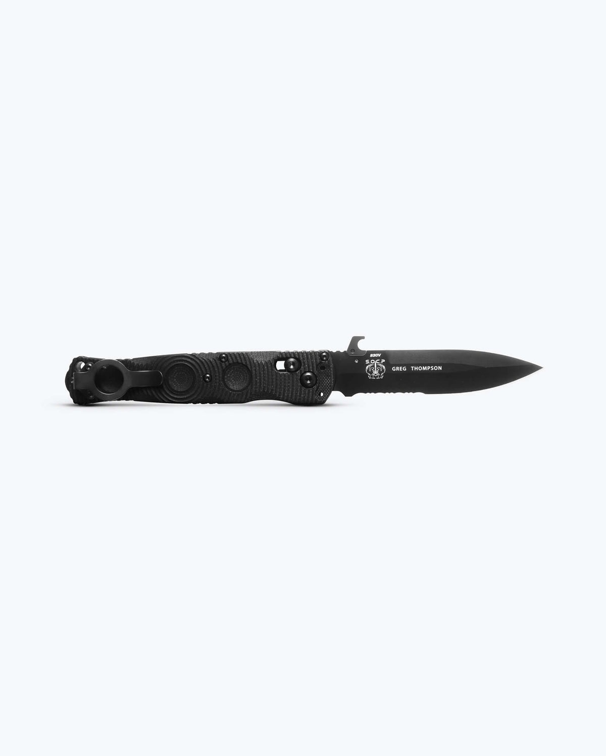 Sixth product image showing the back of knife opened