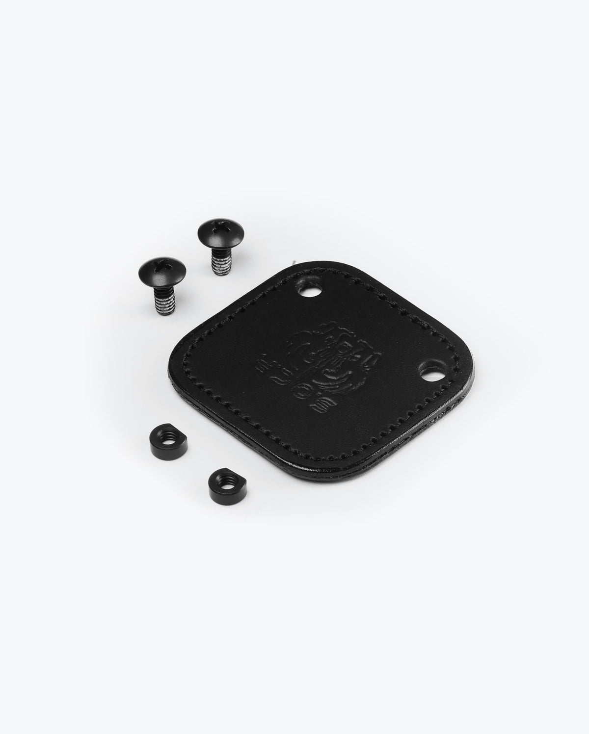SOCP® Leather Backplate Black - Kit Assembly with Screws and Hardware | Benchmade Knife Co.