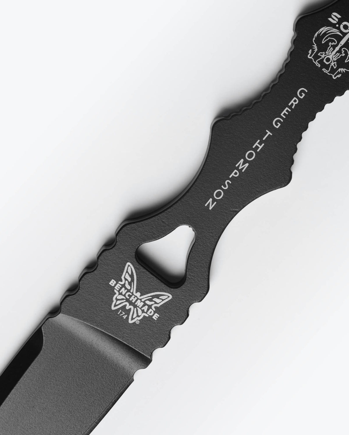 Seventh product image showing a close up of knife