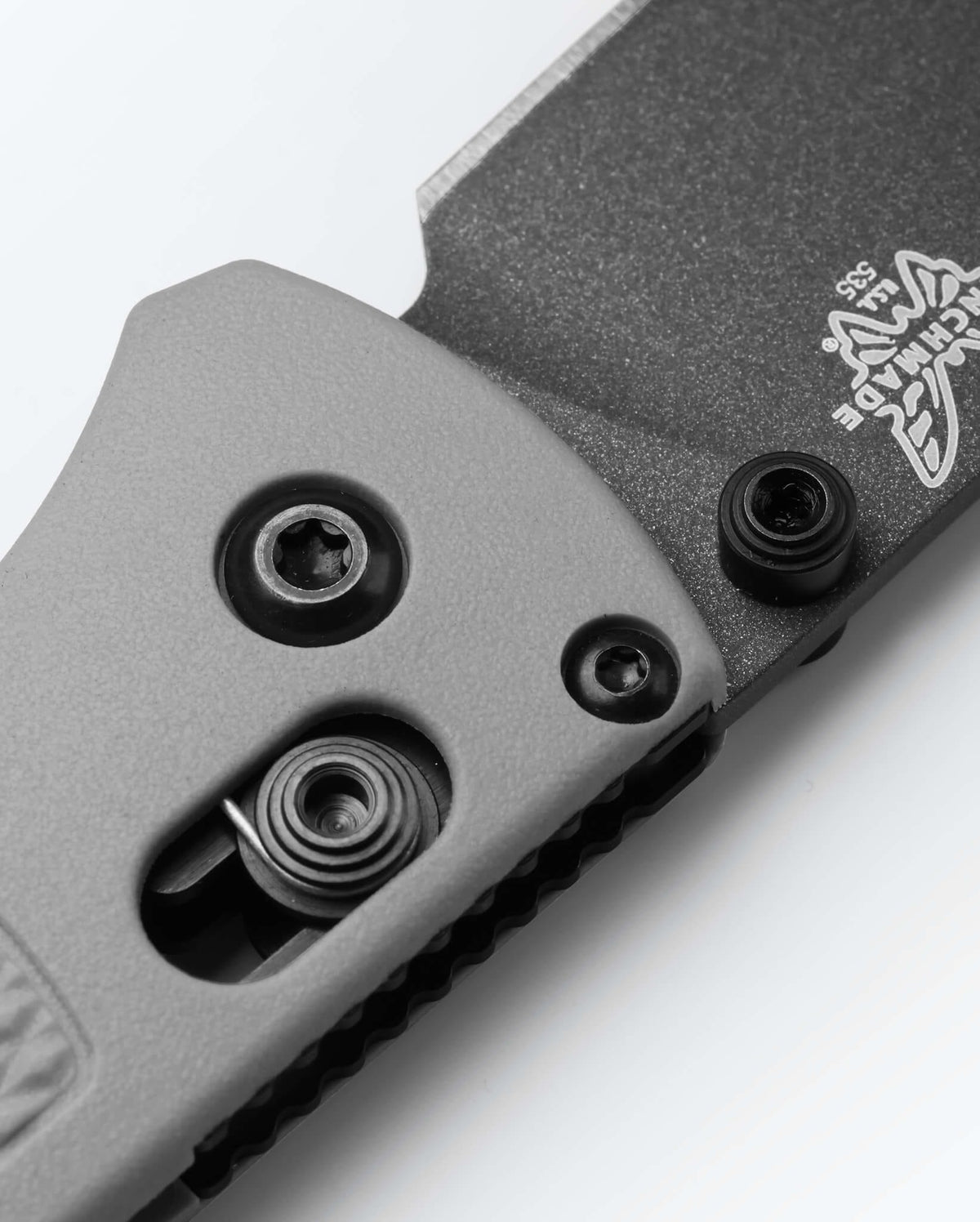 Bugout® AXIS Lock Mechanism Detail - Close Up View | Benchmade Knife Co.