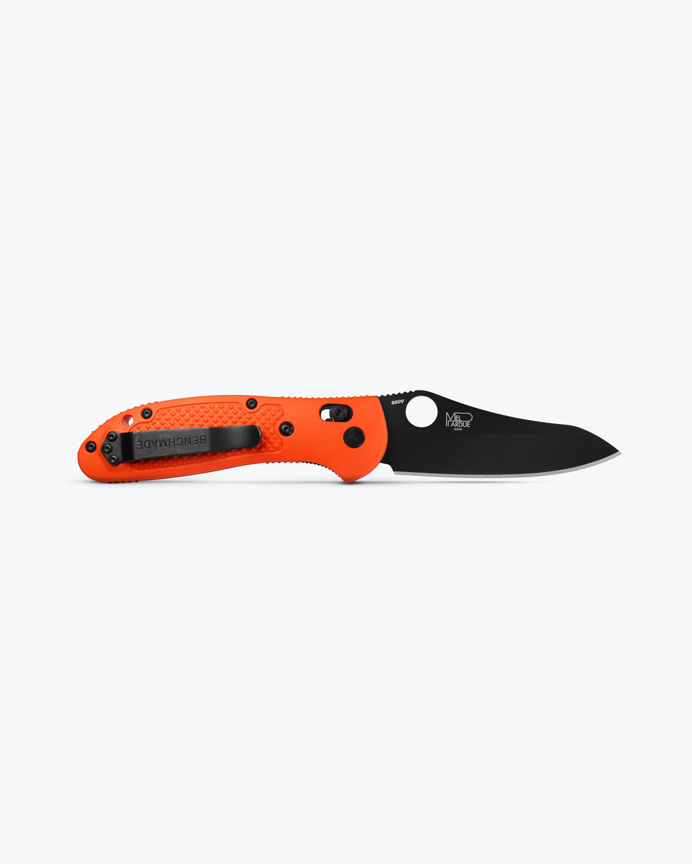 Orange Custom Mini Griptillian® - Exploded Component View | Benchmade Knife Co.